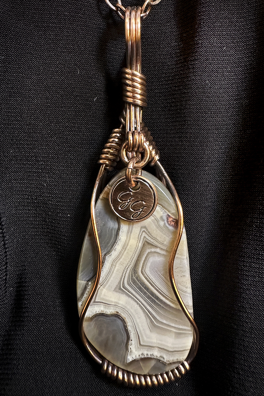 Moon Agate Pendant I