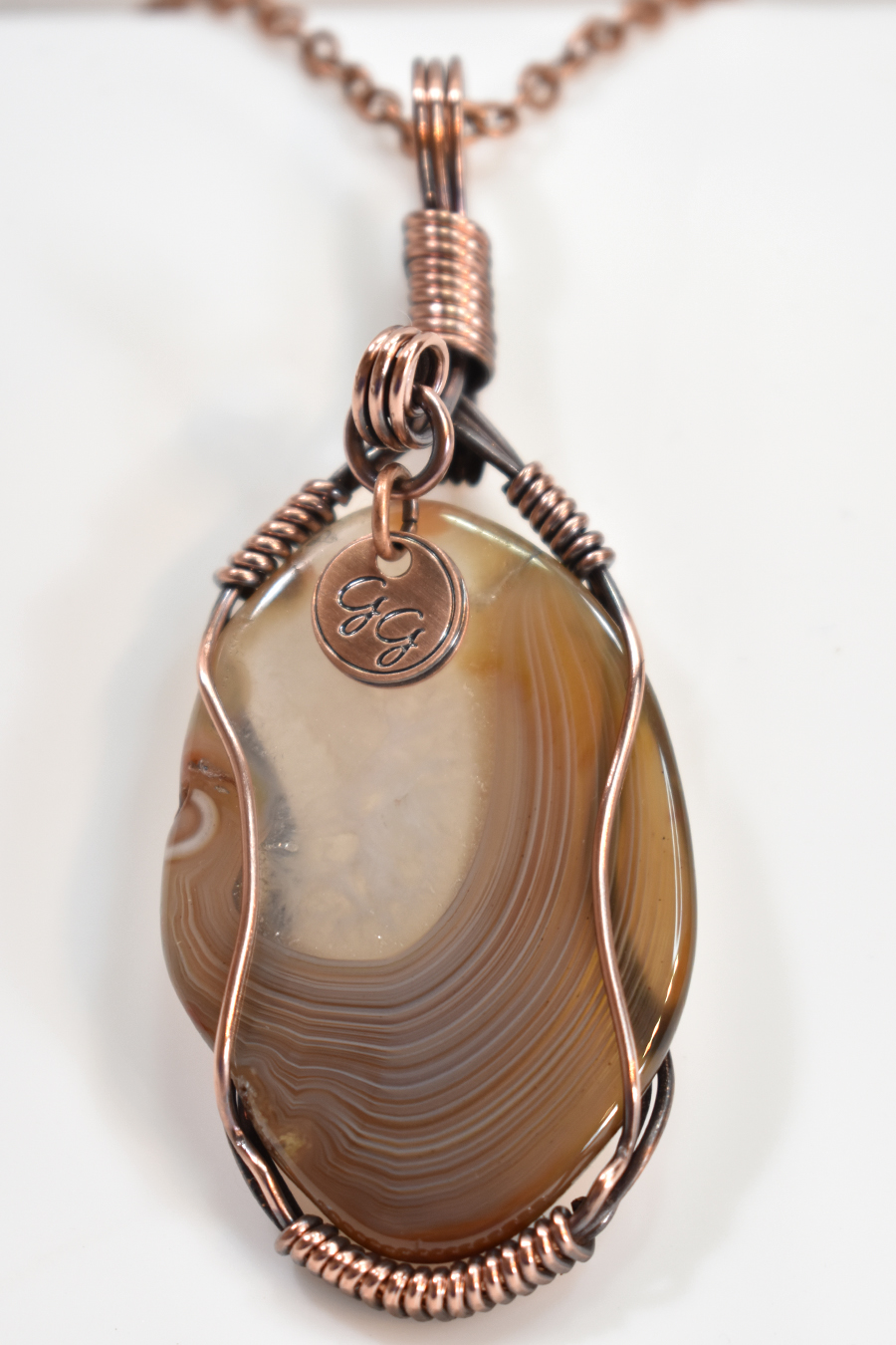 Big Earthy Agate Pendant III