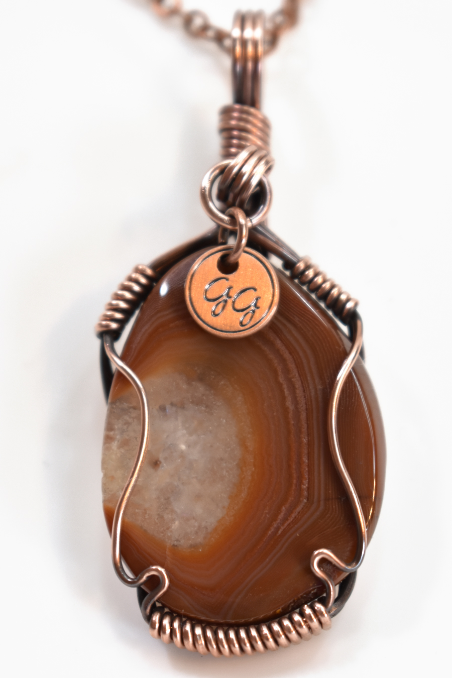 Lake Superior Pretty Agate Pendant