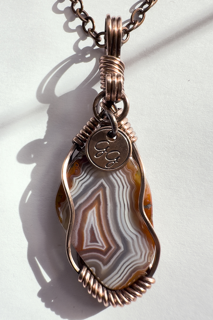 Bold Bands Lake Superior Pendant