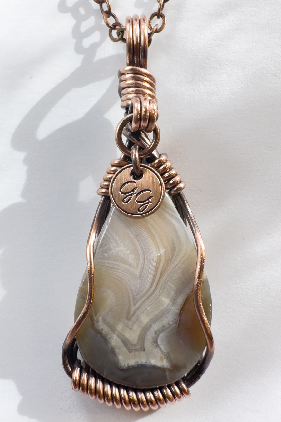 Moon Agate Pendant II