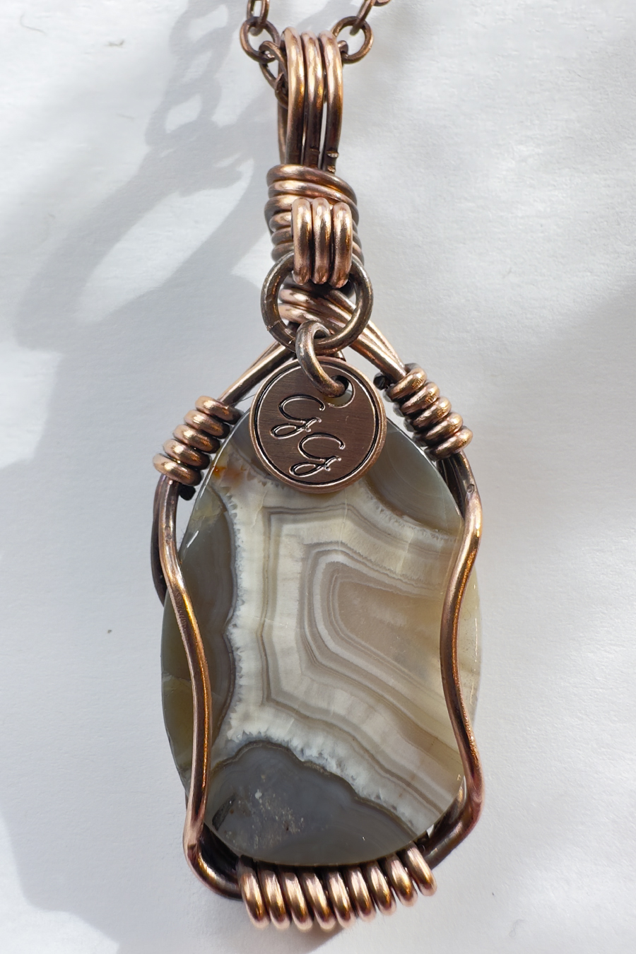 Moon Agate Pendant III